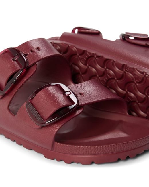 Birkenstock Red Arizona Big Buckle Sandals