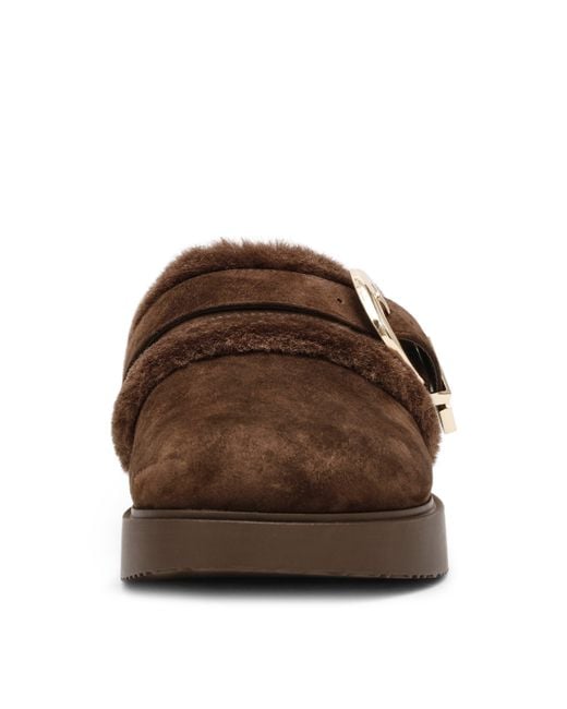 Steve Madden Brown Madden Cozy Up Mule