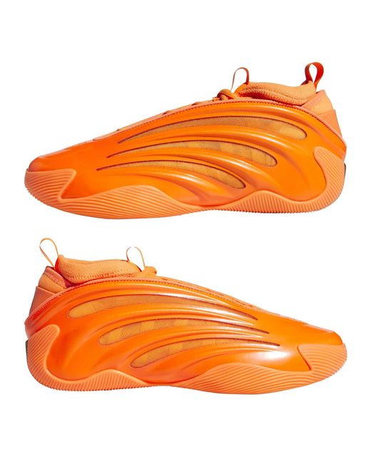 Adidas Orange Harden Volume 9 Basketball Shoes for men