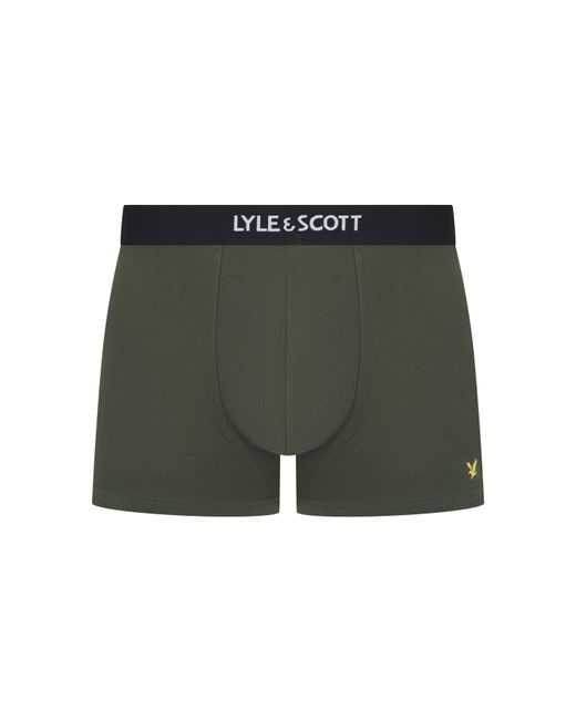 Lyle & Scott Black Devon Boxers for men