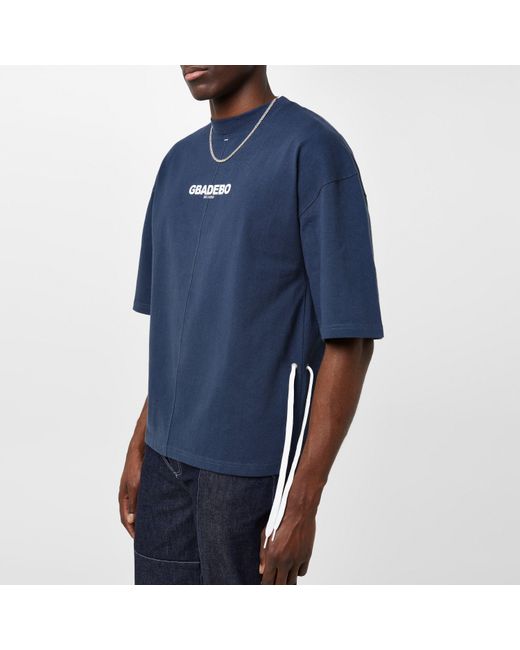 GBADEBO Blue Emblem Tee for men