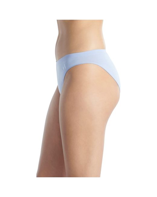 Adidas Blue Low Rise Bikini Brief