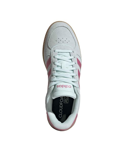 Adidas Blue Breaknet Sleek Low-Top Trainers