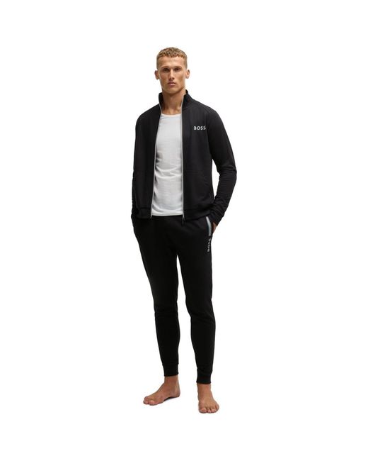 Boss Black Authentic Fleece Closed Cuff Joggers for men