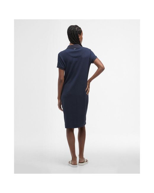 Barbour Blue Polo Dress