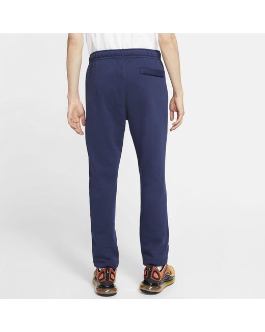 Nike Blue Sportswear Club Fleece Pants for men
