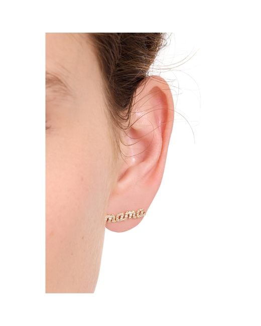 Kate Spade Geometric Metallic Stud Earrings