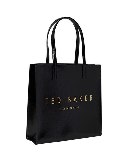 Ted Baker Black Crinkon Tote Bag
