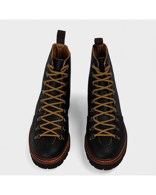 GRENSON Black Brady Boot for men