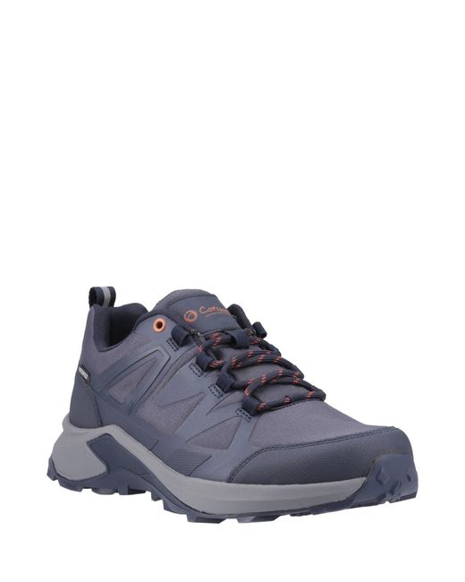 Cotswold Blue Horton Low Hiking Trainers for men