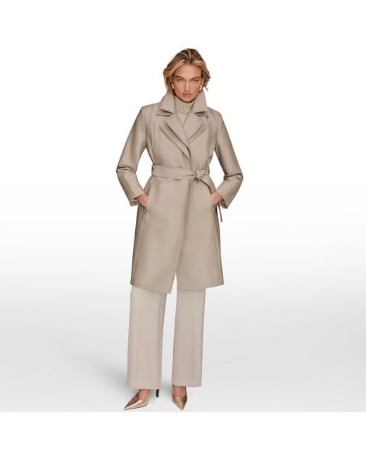Donna Karan Natural Trench Coat