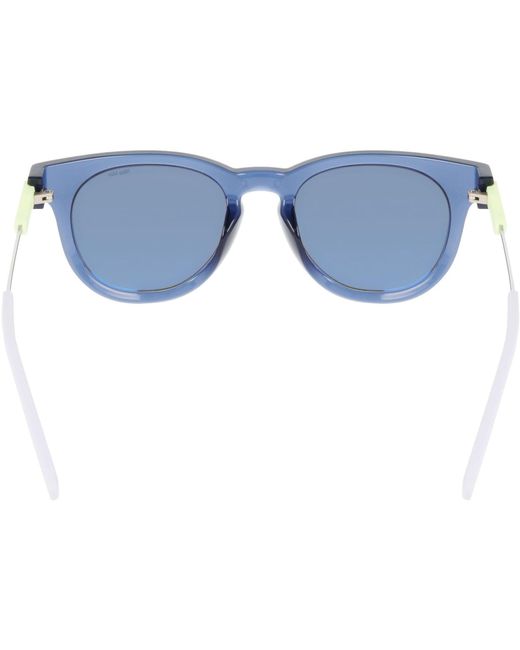 Nike Blue Essence Trend Oval Sunglasses