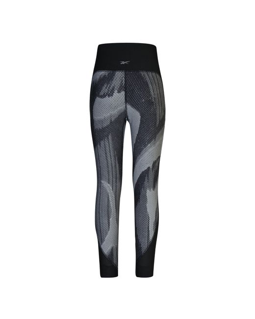 Reebok Gray Lux Perform Performance Gym Legging