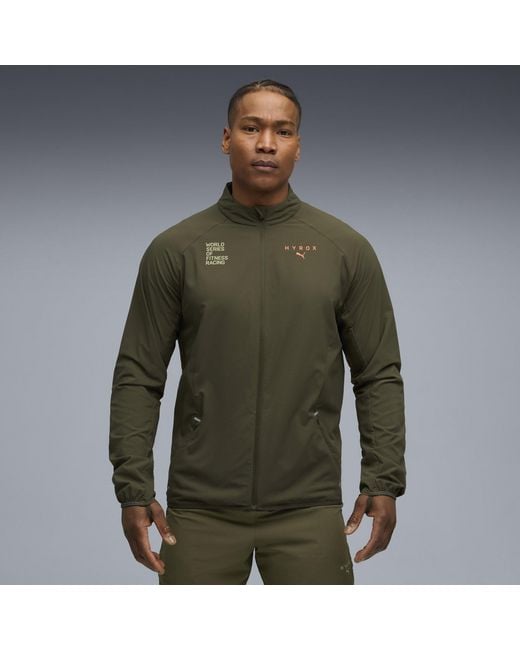 PUMA Green X Hyrox Ultraweave Performance Training Jacket for men