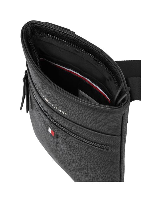 Tommy Hilfiger Black Essential Crossbody Bag for men