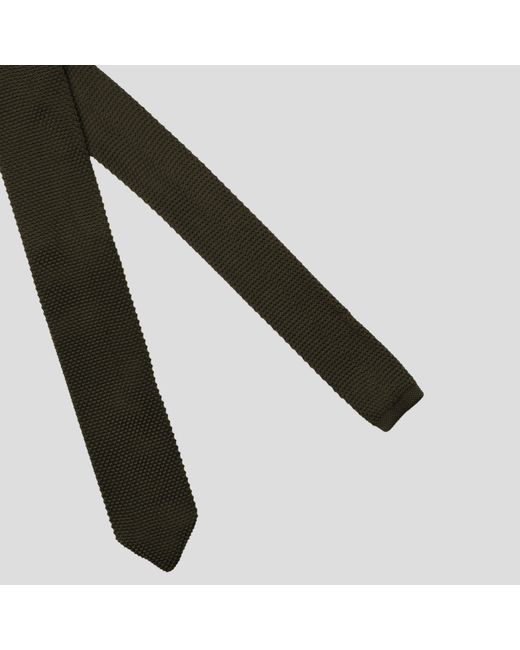 Twisted Tailor Green Jagger Knitted Tie for men