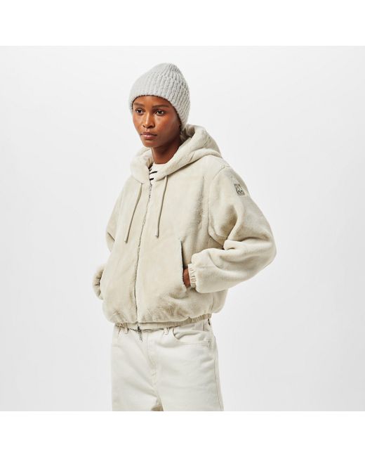 Moose Knuckles Gray Eaaton Bunny Thermal Insulated Bomber Jacket