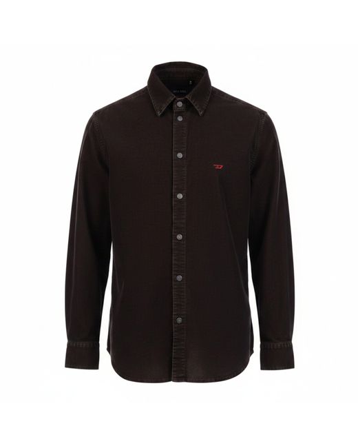 DIESEL Black D-Simply Overshirt for men