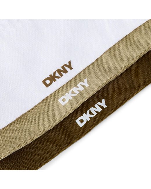 DKNY Green 3 Pack Trainer Liners Leif for men