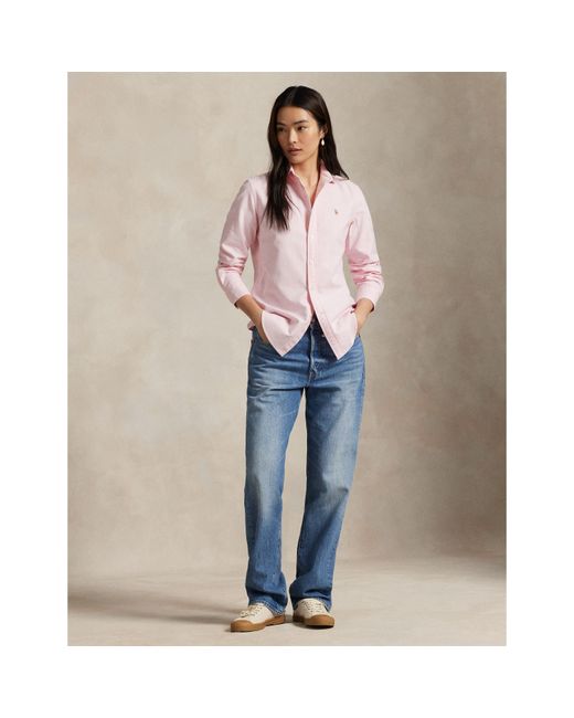 Polo Ralph Lauren Pink Oxford Button-Down Shirt