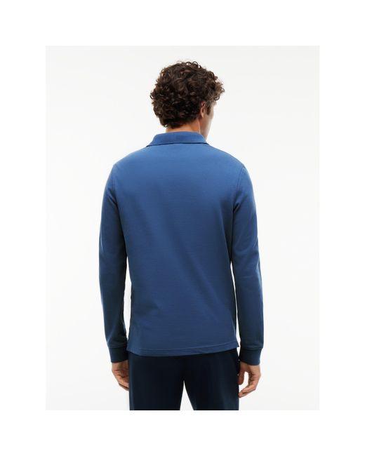 Tommy Hilfiger Blue 1985 Long Sleeve Polo Shirt for men