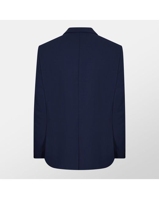 Ted Baker Blue Textured Slim Suit Jacket for men