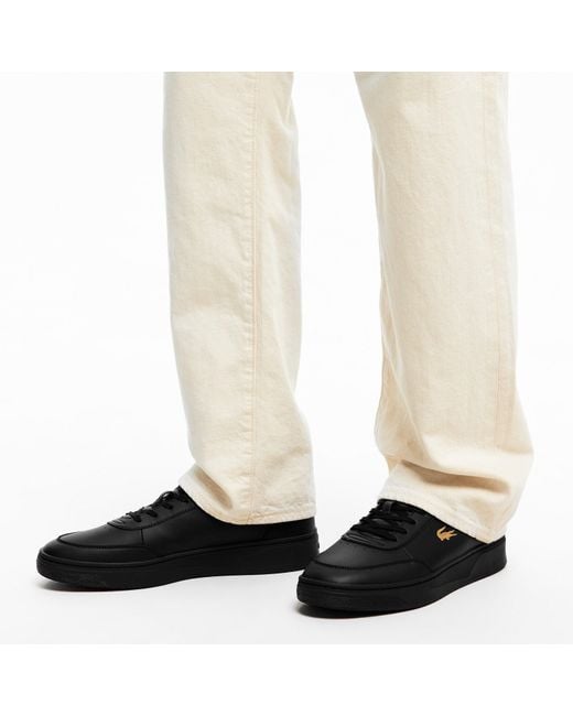 Lacoste Black Low-Top Trainers for men