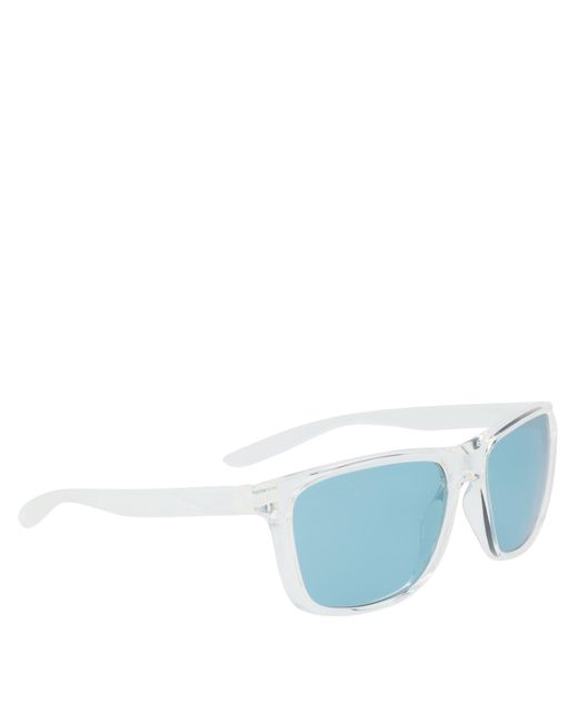 Nike Blue Flip Ascent Square Sunglasses
