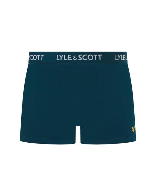 Lyle & Scott Blue Lyle Barclay 3Pk for men