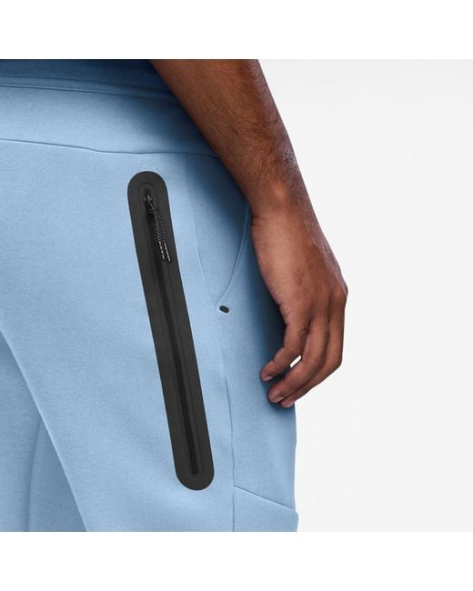 Nike Blue Tech Fleece Joggers for men