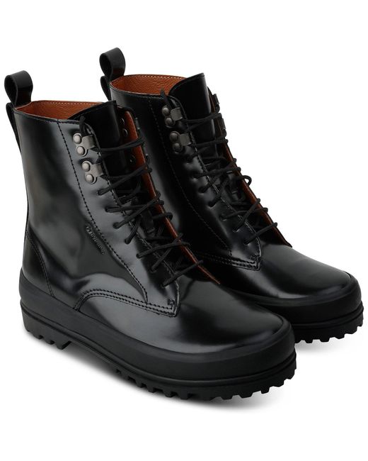 Superga Black High-Top Trainers