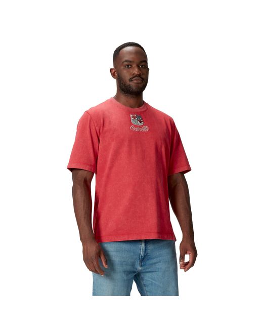 Canterbury Red British & Irish Lions Heritage T-Shirt 2025 for men
