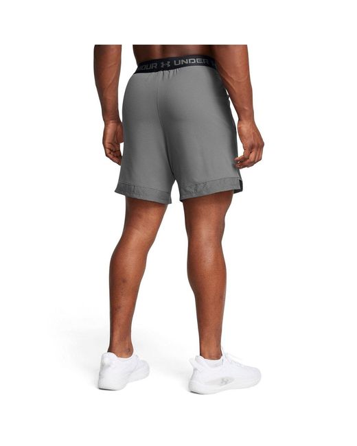 Under Armour Gray Ua Vanish Woven 6In Shorts for men