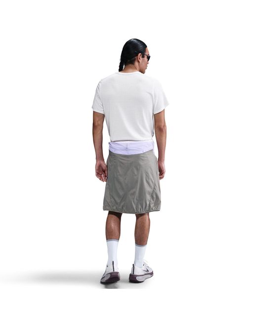 Nike White Short Sleeve Performance Running Top for men