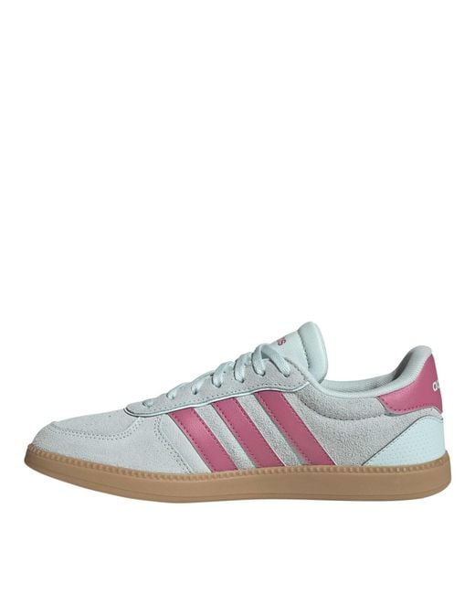 Adidas Blue Breaknet Sleek Low-Top Trainers