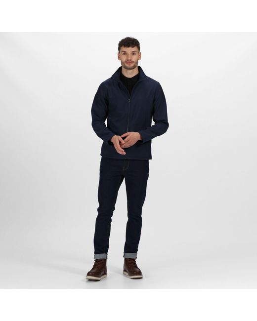 Regatta Blue Ablaze Printable Softshell Jacket for men