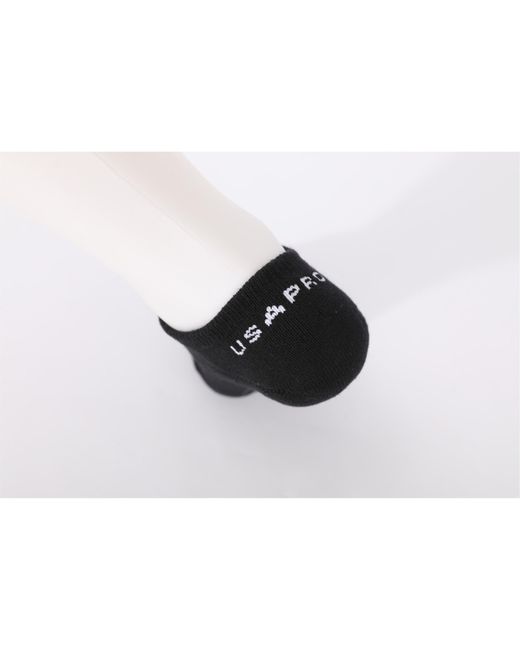 Usa Pro Black Studio Socks Ladies
