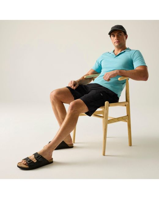 Regatta Black Blanmont Quick-Drying Swim Shorts for men