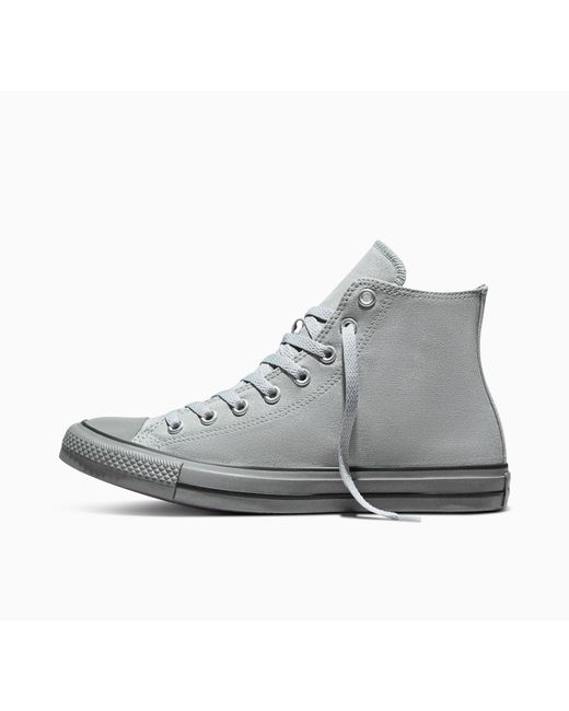 Converse Gray Canvas High-Top Trainers for men