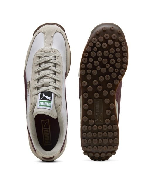 PUMA White Easy Rider Low-Top Trainers