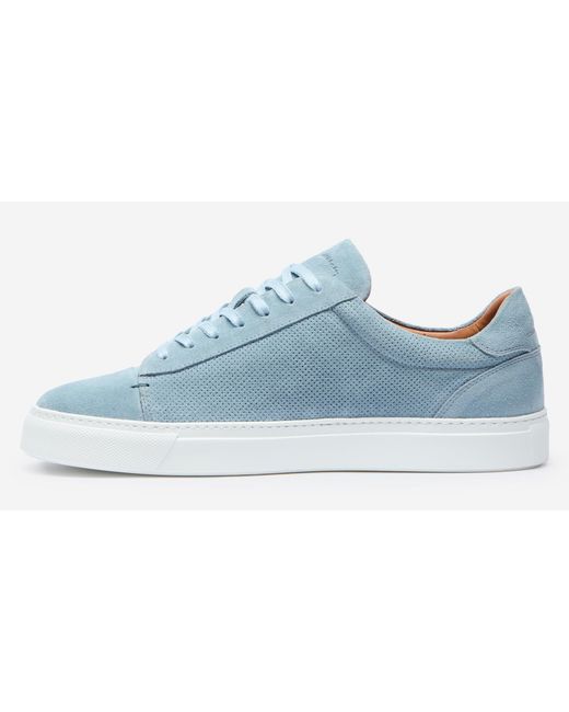 Oliver Sweeney Blue Almada Low-Top Trainers for men