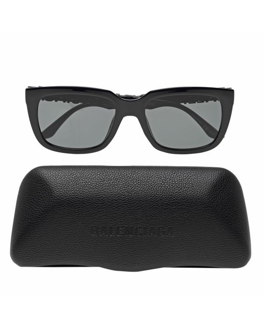Balenciaga Green Bb0108S Square Sunglasses