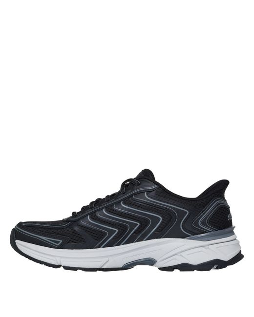 Skechers Blue Slip-Ins: Stamina Sport Retro Runners Trainers for men