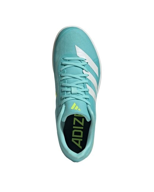Adidas Blue Adizero Track Running Shoes for men