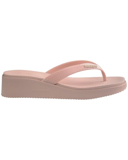Havaianas Pink High Platform
