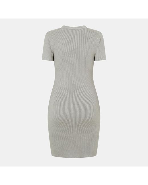 Jack Wills Gray Travel Rib Dress