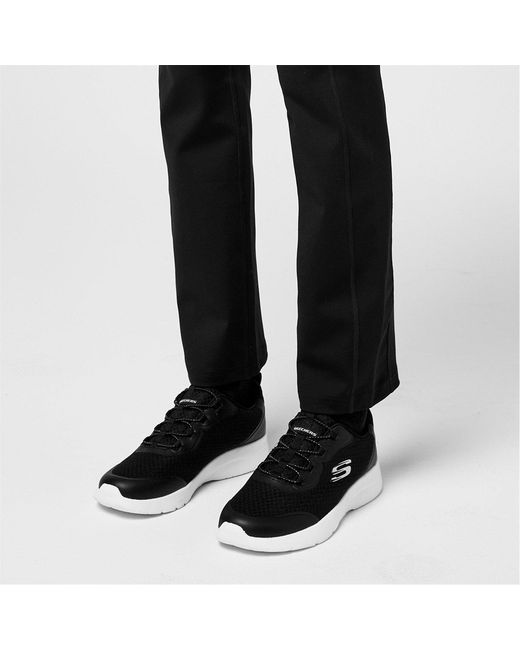 Skechers Black Dynamight 2.0 Social Orbit Trainers