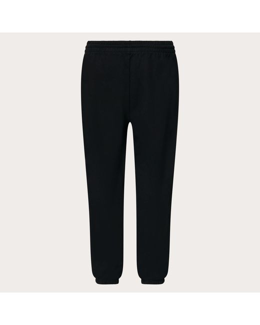 Oakley Black Closed Hem Fleece Joggers for men