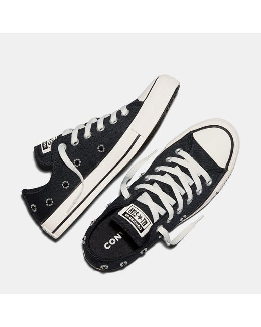 Converse Blue Chuck Taylor All Star Bea Low-Top Trainers