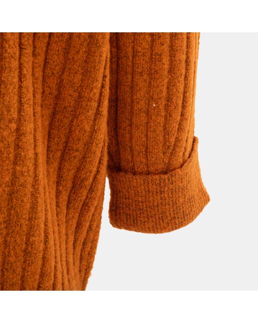 Miso Orange Knit Jumper